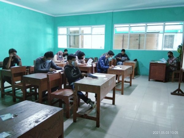 Ujian Akhir Sekolah SMK Lingga Kencana 2020-2021